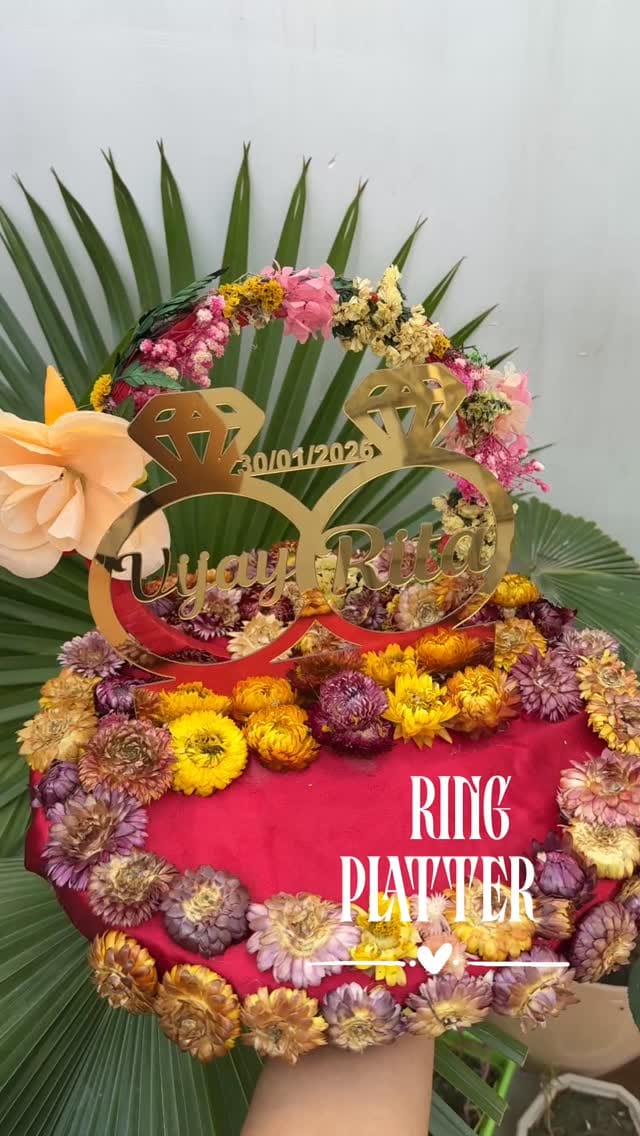 Customised Ring Platter, photo 1 of 1