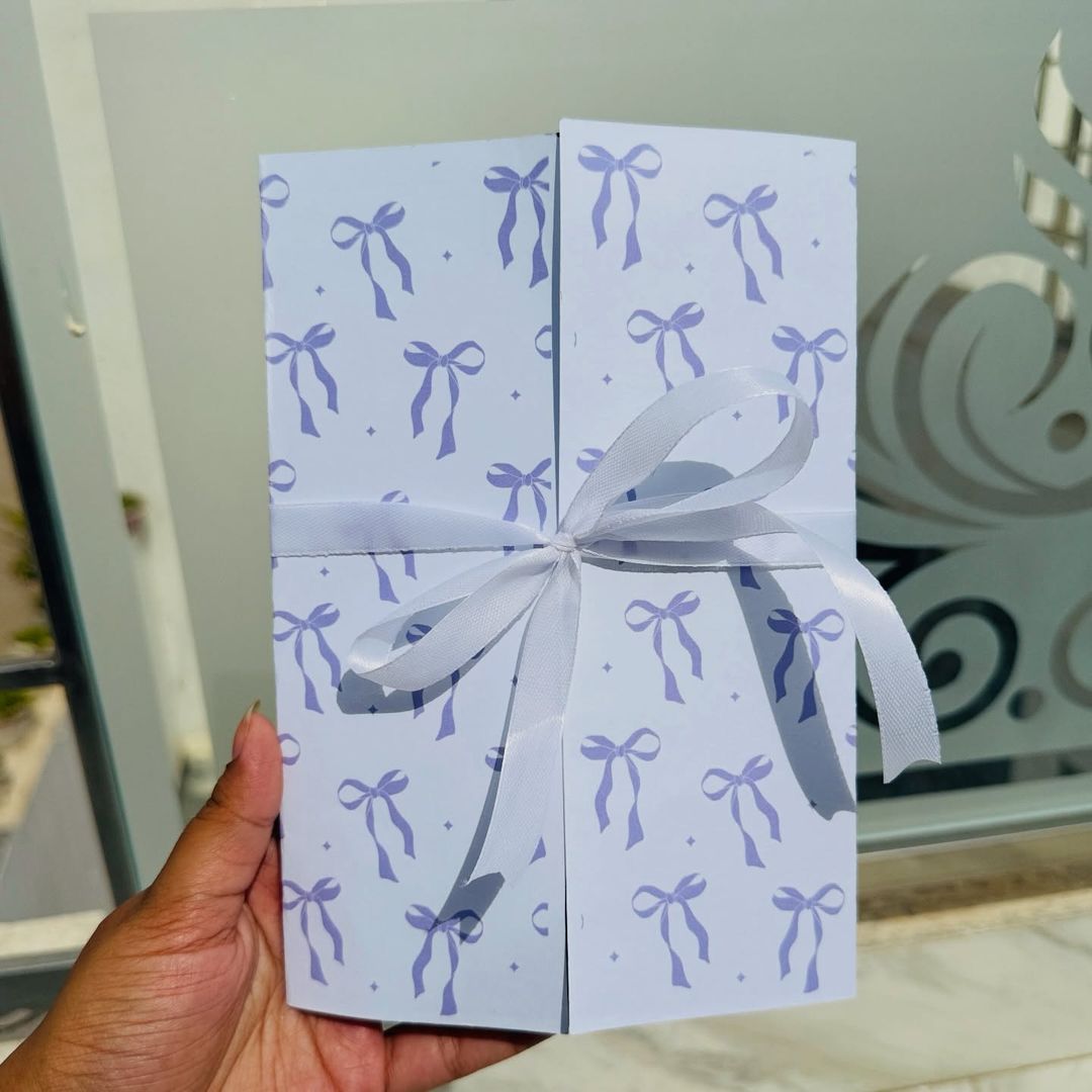 Purple Themed Birthday Card, photo 2 of 2