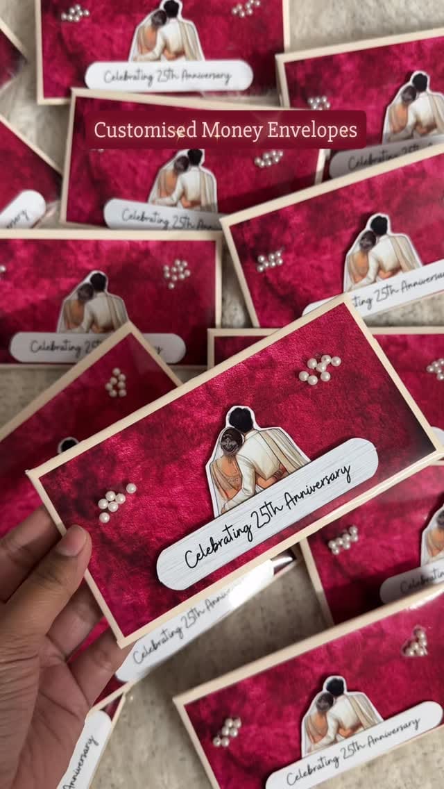 Customised Money Envelopes, photo 1 of 1