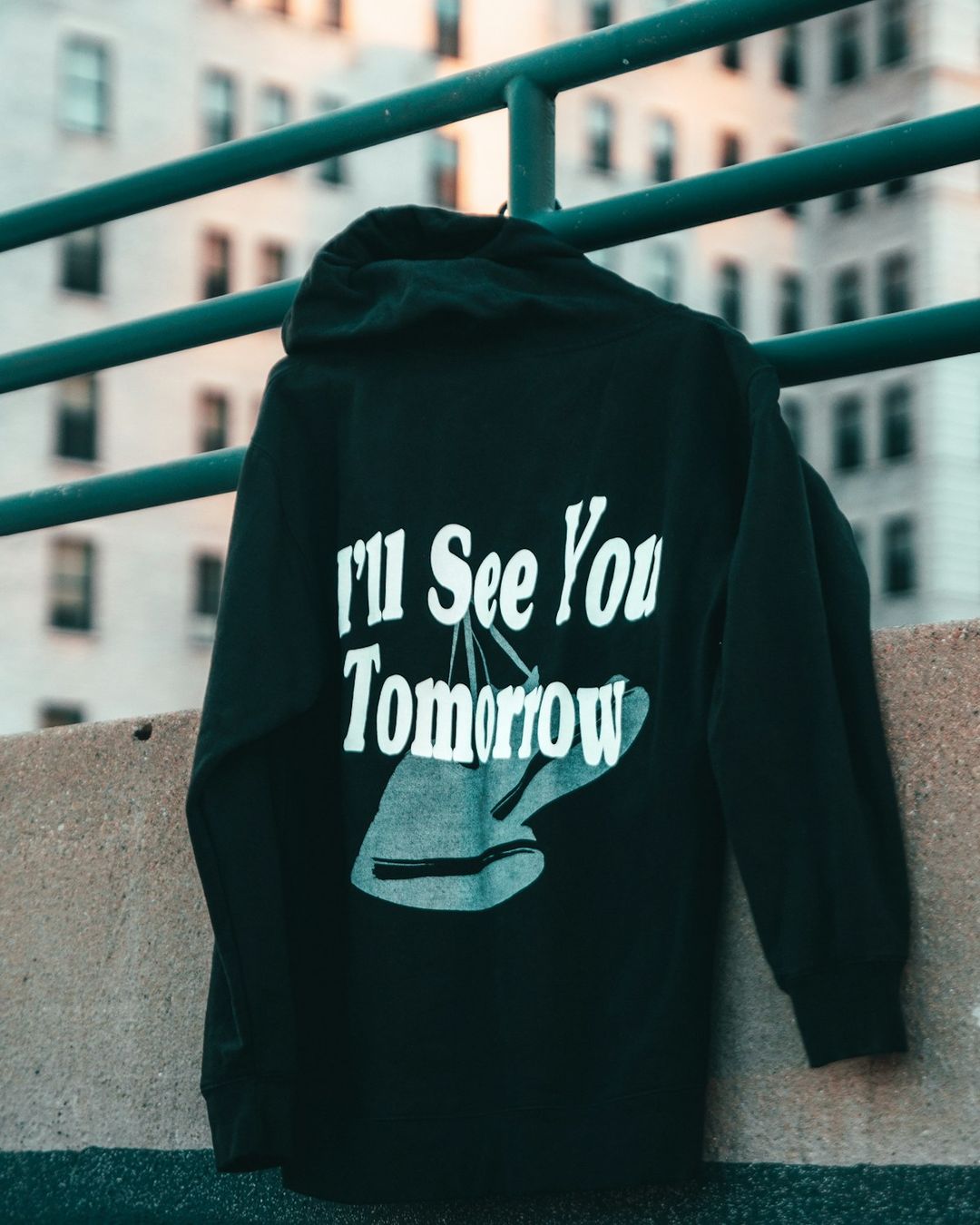 Midnight Puff Print Hoodie, photo 1 of 2