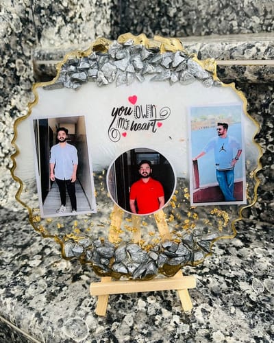 8 Inch Resin Frame
