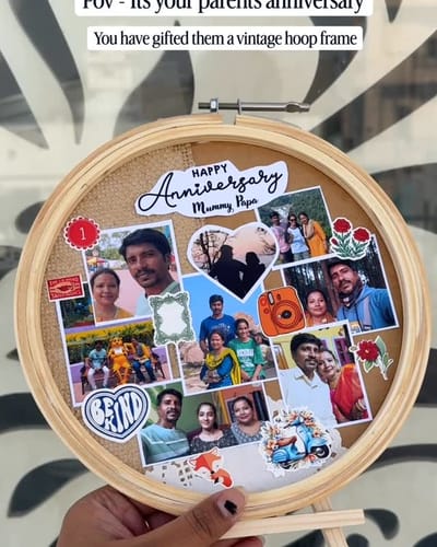 Vintage Hoop Frame