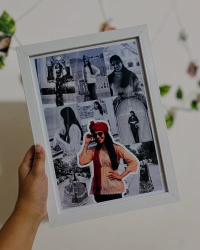 Pop Collage Frame
