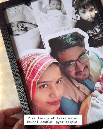 Family Popup Collage Frame