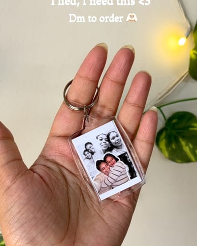 Collage Pinteresty Keychain
